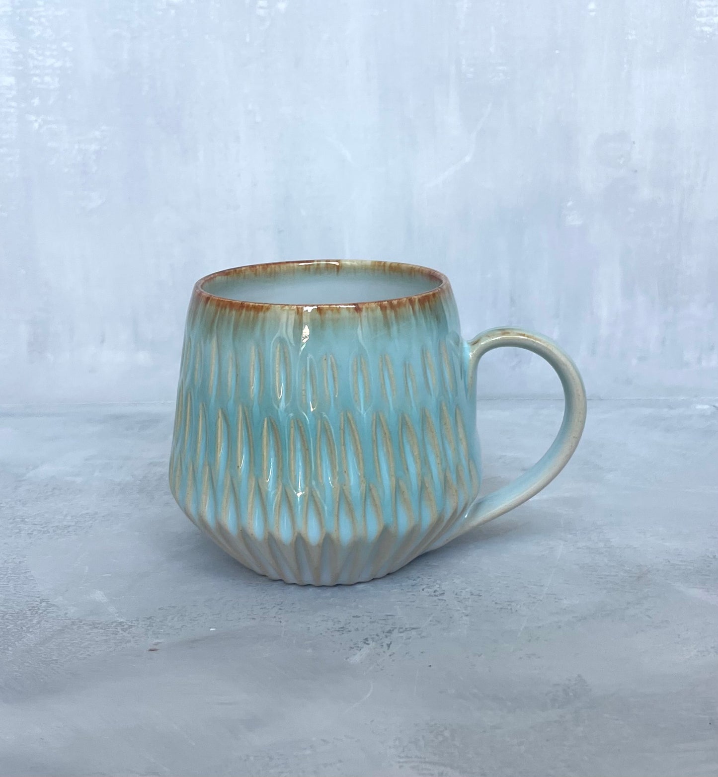 Taza tallada Green Lovers