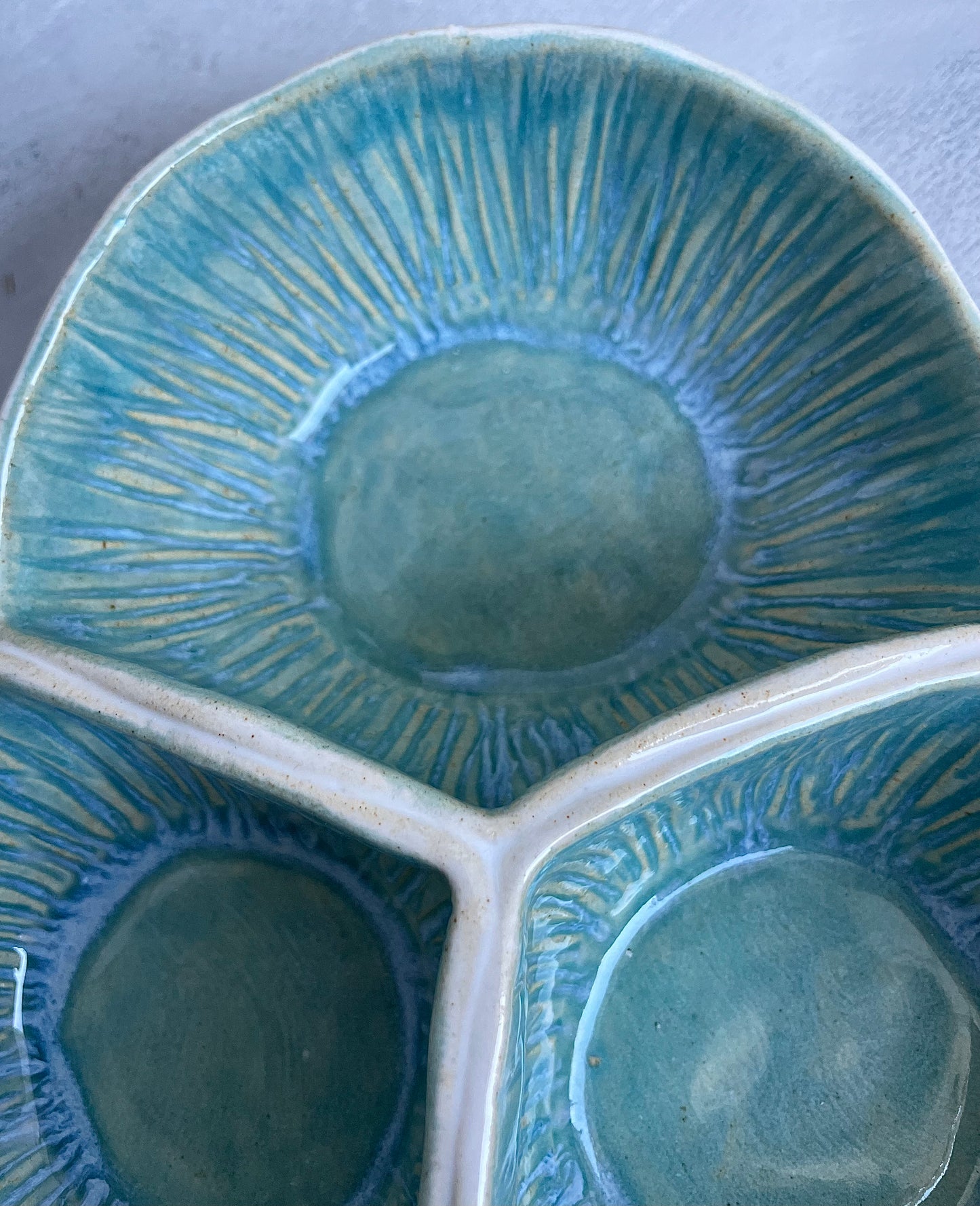 Triple appetizer bowl