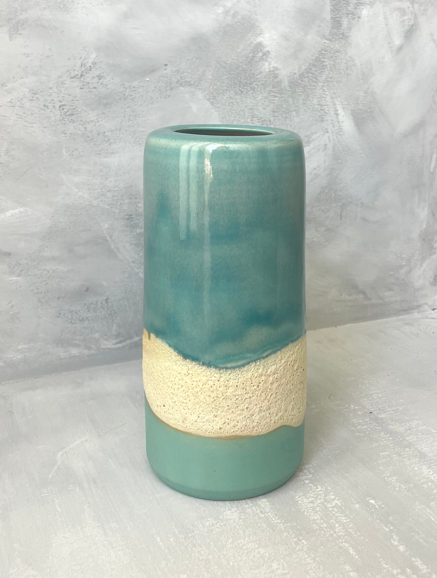 Jarrón de espuma de mar