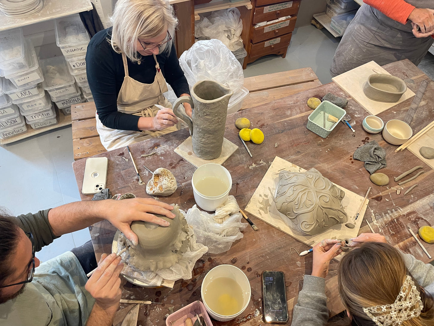 CLASES DE CERÁMICA CON TORNO - Bonos Mensuales