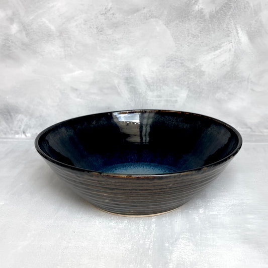 Blue Lover’s Conical Serving Bowl